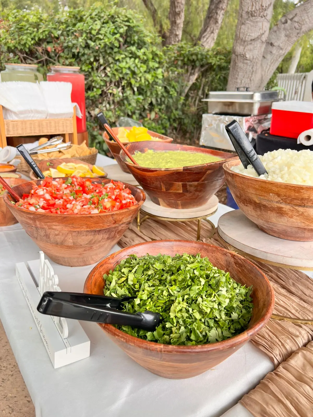 Premium meats prepared on-site